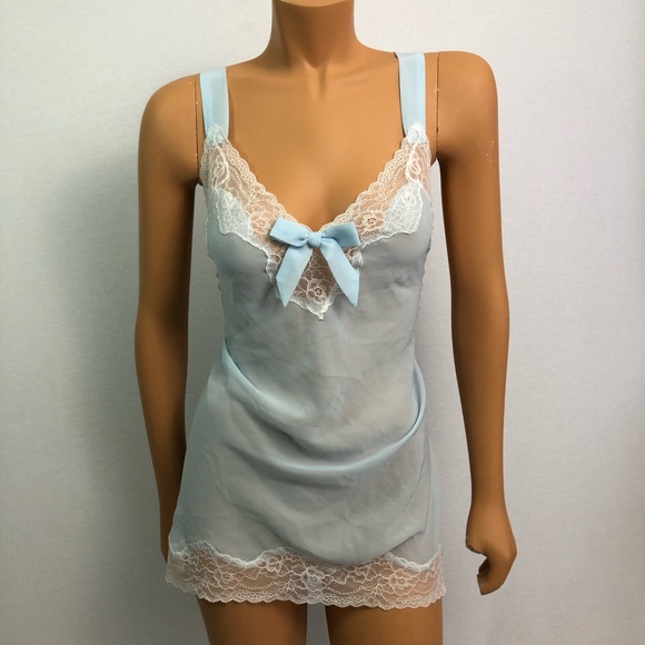 Adore Me Other - Adore Me Light blue lace babydoll Sz M Adore Me Other - Adore Me Light blue lace babydoll Sz M